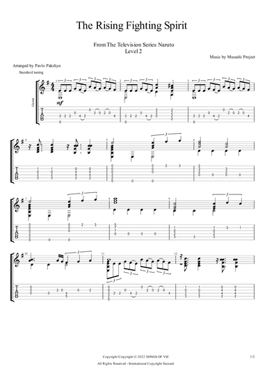 The Rising Fighting Spirit (arr. Pavlo Pakshyn)