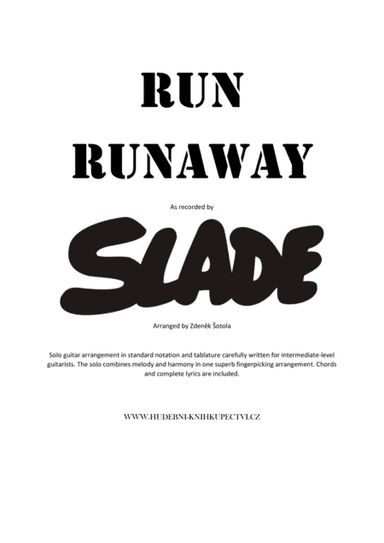 Run Runaway (arr. Zdeněk Šotola)