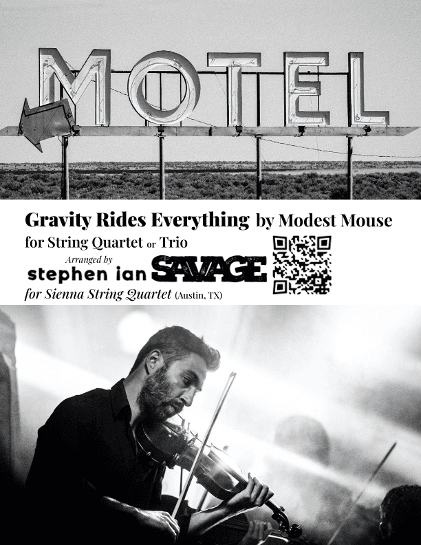 Gravity Rides Everything (arr. Stephen Ian Savage)
