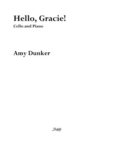Hello, Gracie!