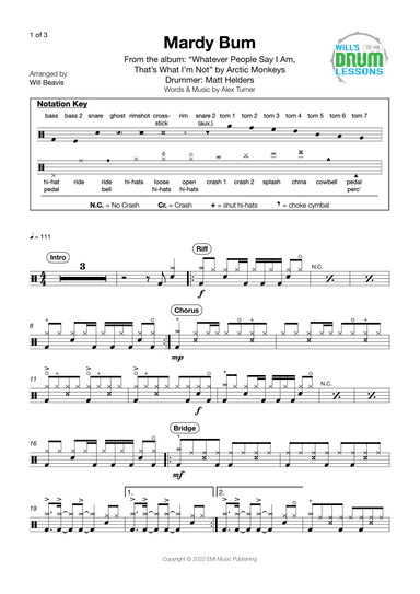 Mardy Bum (arr. Will Beavis)