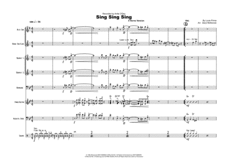 Sing, Sing, Sing (arr. Daryl McKenzie)
