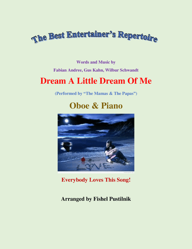 Dream A Little Dream Of Me (arr. Fishel Pustilnik)