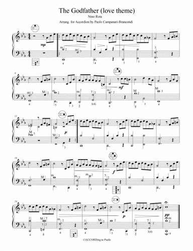The Godfather (love Theme) (arr. Paolo Campanari-Brancondi)
