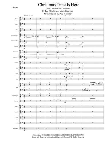 Christmas Time Is Here (arr. Paul Hemmer)