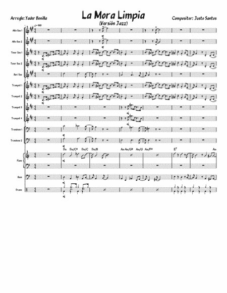 Mora Limpia (arr. Arr: Yader Bonilla)