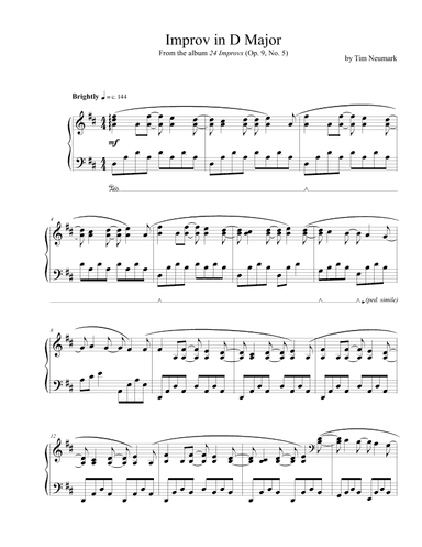 Improv in D Major