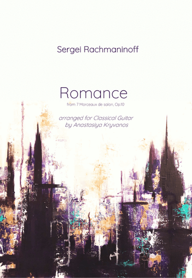 Romance by Sergei Rachmaninoff from 7 Morceaux de salon, Op.10 (arr. Anastasiya Kryvanos)
