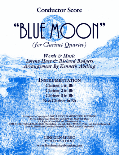 Blue Moon (arr. Kenneth Abeling)
