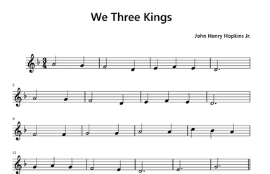We Three Kings (arr. Funtom)