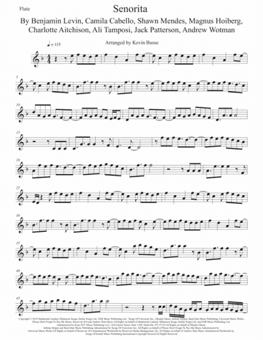 Senorita (arr. Kevin Busse)