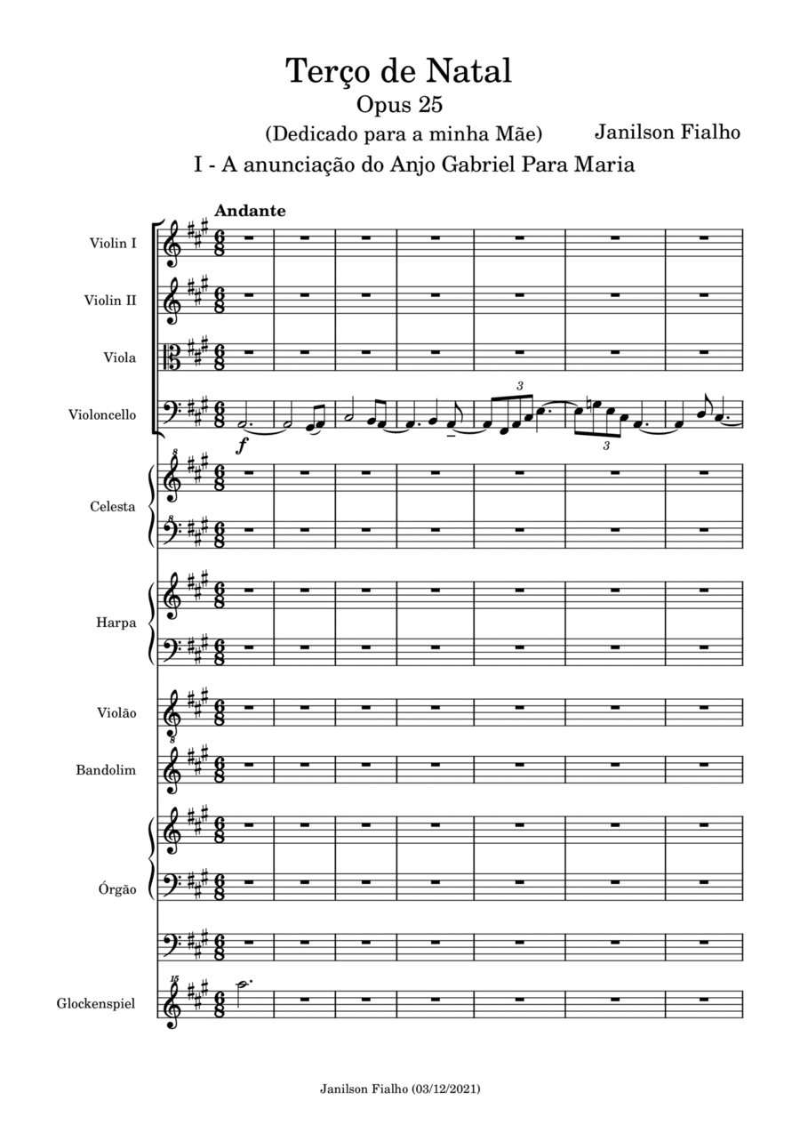 Terço de Natal, Opus 25