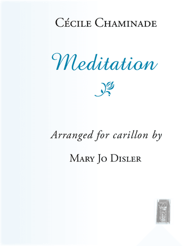 Méditation, Romance sans Paroles, Op.76, No. 6 (arr. Mary Jo Disler)