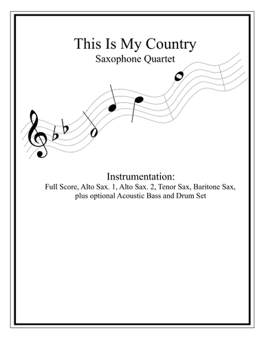 This Is My Country (arr. Dennis Ruello)