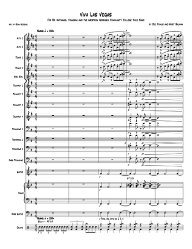 Viva Las Vegas (arr. Sean Hedding)