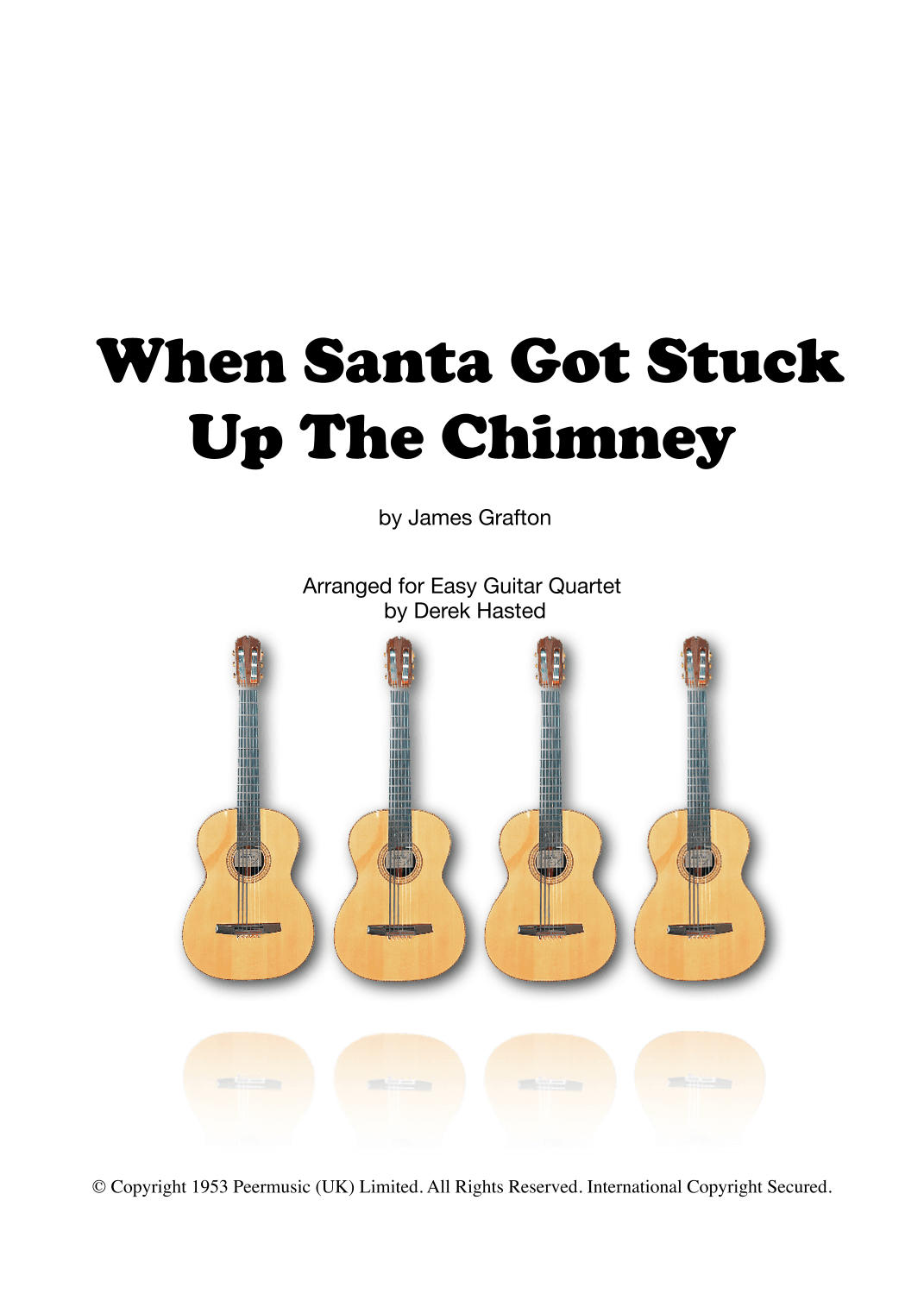 When Santa Got Stuck Up The Chimney (arr. Derek Hasted)