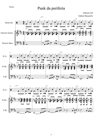 Funk Da Periferia (arr. Gabriel Busarello)