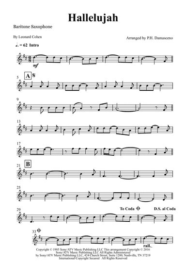 Hallelujah (arr. P.H. Damasceno)