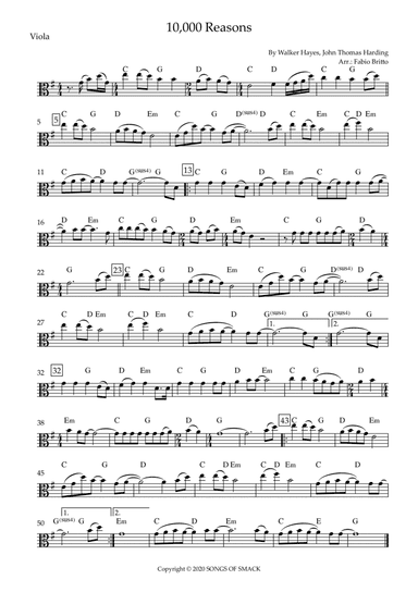 10000 Reasons (arr. Fabio Britto)