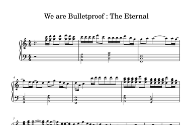 We Are Bulletproof: The Eternal (arr. MrTanKpop)