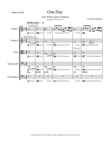 One Day (arr. Sherry Lewis)