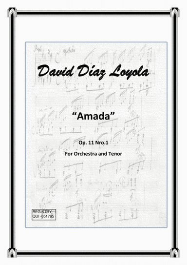 Amada Op.11 Nro.1