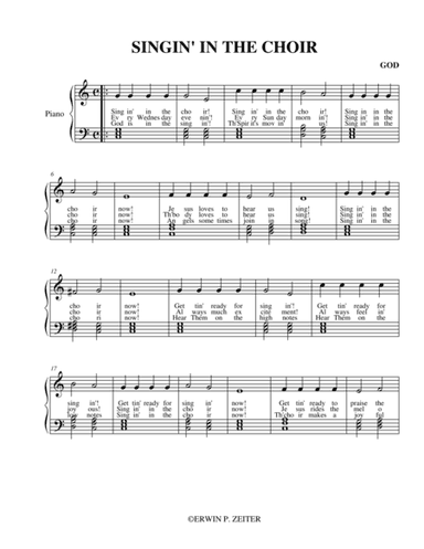 SINGING IN THE CHOIR
