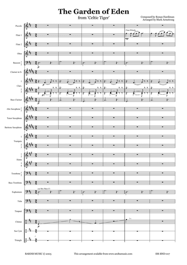 The Garden of Eden from the dance show 'Celtic Tiger'