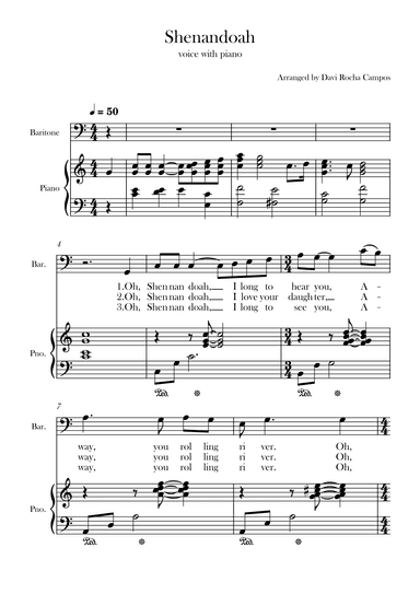 Shenandoah (arr. Davi Rocha Campos)