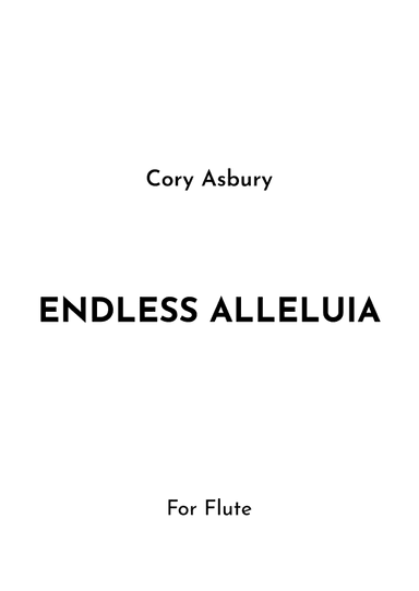 Endless Alleluia (arr. Jireh J.)