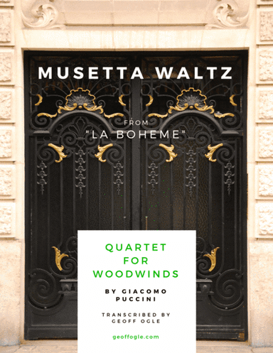 Musetta Waltz from La Boheme (arr. Geoff Ogle)