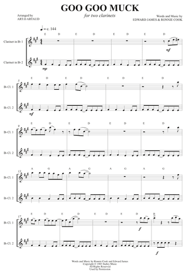 Goo Goo Muck (arr. Art.o Artaud)