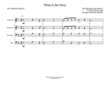 Thine Is the Glory (arr. Dominic Meccia)