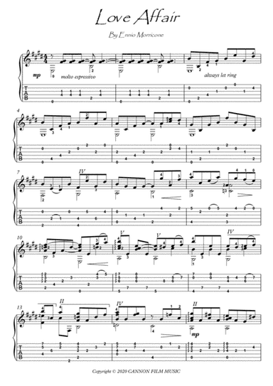 Another Love Affair (arr. PianoSheetNow)