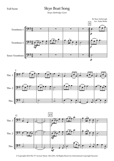 Skye Boat Song (arr. Fabio Britto)