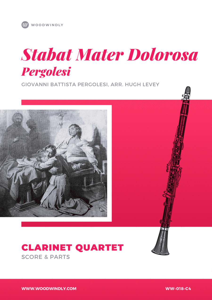 Stabat Mater Dolorosa - Pergolesi - Clarinet Quartet (arr. Hugh Levey)