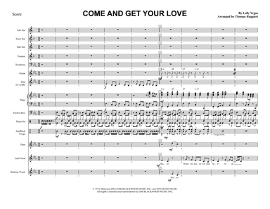 Come And Get Your Love (arr. Thomas Ruggieri)