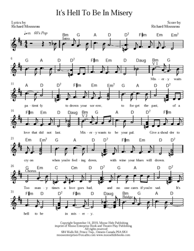 It's Hell To Be In Misery