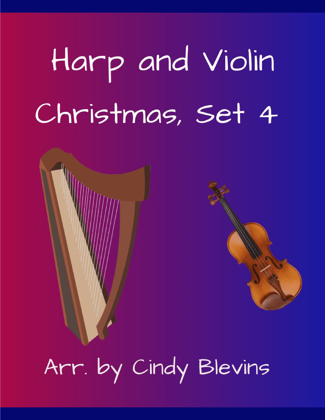 Harp and Violin, Christmas, Set 4 (arr. Cindy Blevins)