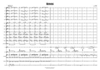 Heroes (we Could Be) (arr. Tristan Watson)