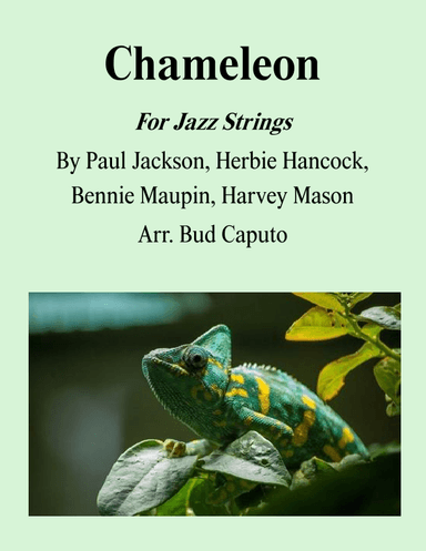 Chameleon (arr. Bud Caputo)