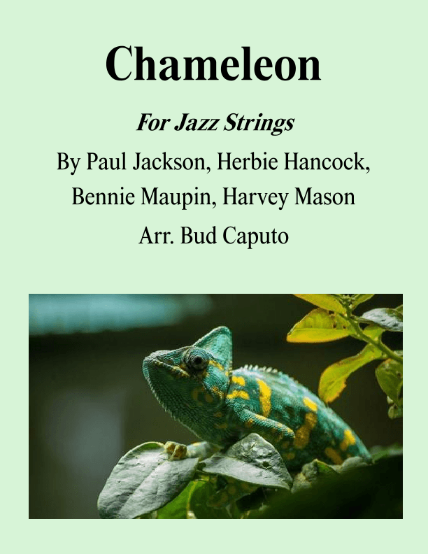 Chameleon (arr. Bud Caputo)