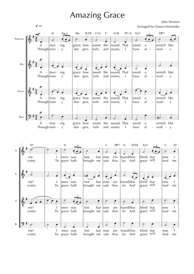 Amazing Grace (arr. Glauco Fernandes)