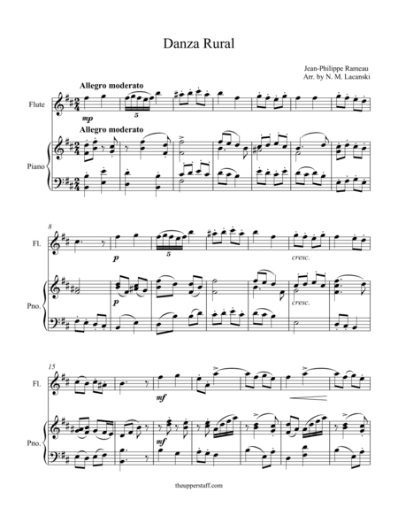 Danza Rural (arr. Nick Lacanski)
