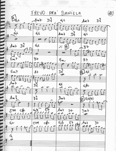 Frevo pra Daniela: a typical brazilian rhytm named Frevo (from the city Recife of the state Pernambu