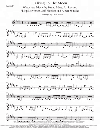 Talking To The Moon (arr. Kevin Busse)