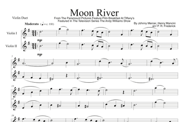Moon River (arr. P. R. Frederick)