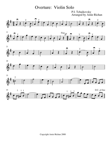 The Violinist's Nutcracker (arr. Amie Richan)