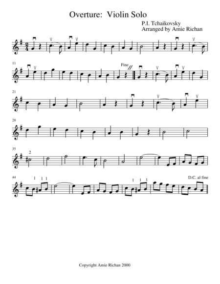 The Violinist's Nutcracker (arr. Amie Richan)