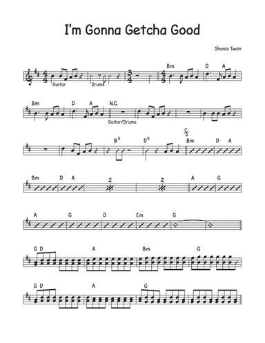 I'm Gonna Getcha Good! (arr. David M Fagnant)